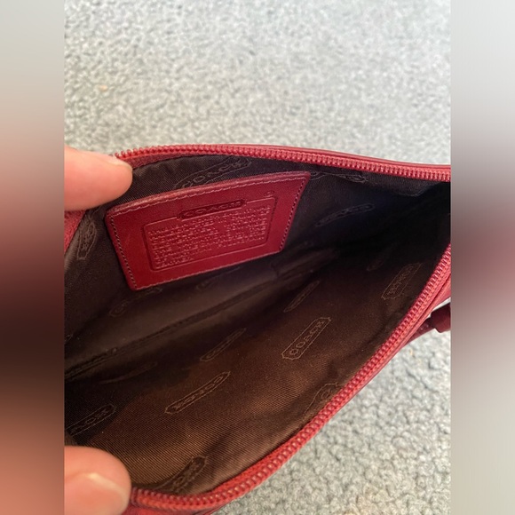 Vintage Coach Calfskin Leather Wristlet - Picture 6 of 9